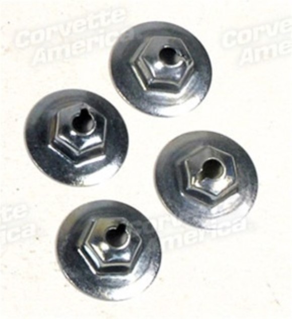 Wiper Transmission Mount Nuts. 4 Piece Set 56-62