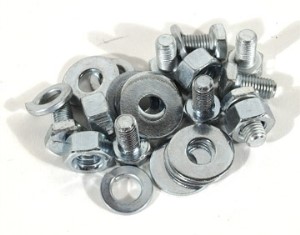 Muffler Hanger Bolt, Nut & Lockwasher Set. 64-67