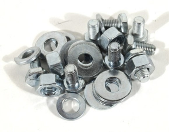 Muffler Hanger Bolt, Nut & Lockwasher Set. 64-67