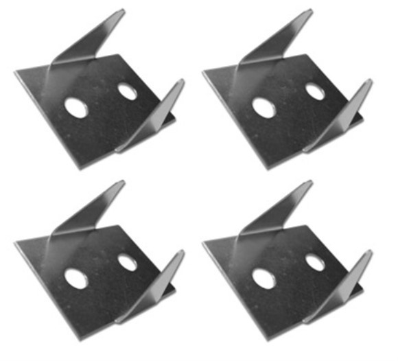 Transmission Tunnel/Floor Insulation Clip Set - 4 Pieces 63-76