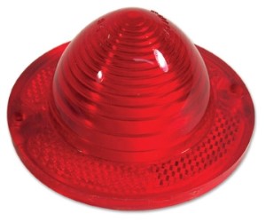 Taillight Lens. Red 61-67