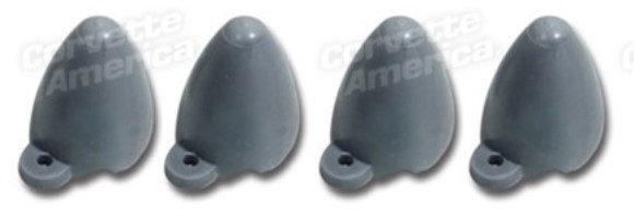 Taillight Protector Cones. Gray 4 Piece Set 61-62