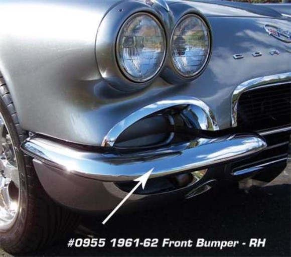 Front Bumper. RH 61-62