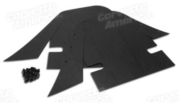 A-Arm Dust Covers w/Fasteners 68L 68-82