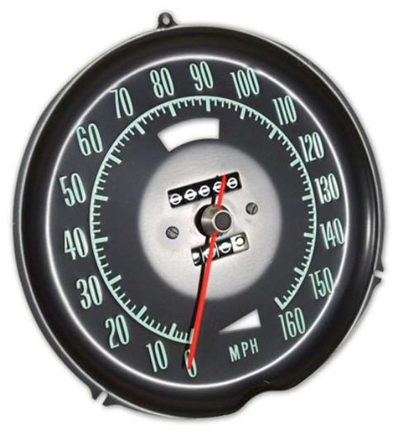 Speedometer W/O Speed Warning 69-71