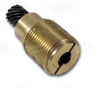 Tachometer Gear Assembly. Bronze Coupling with Needle Bearings 62-74