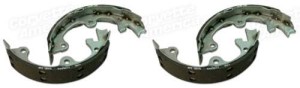 Park Brake Shoes. 4 Piece Set - Stainless Steel 65-82