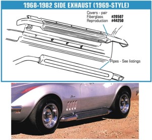 Side Exhaust Covers. 68-82