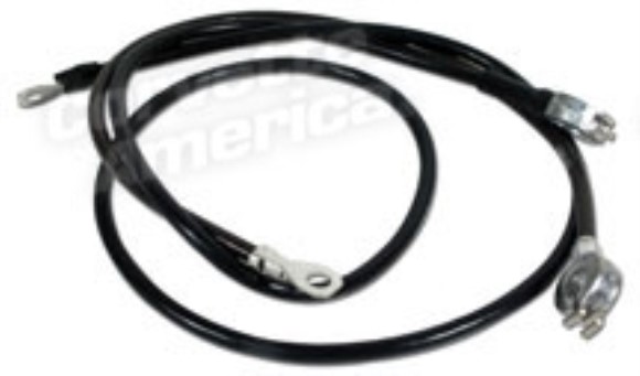 Battery Cables. 327 W/Air Conditioning And 396 64-65