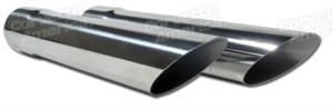 Exhaust Extensions - Stainless Steel w/Weld & Numbers 63-67