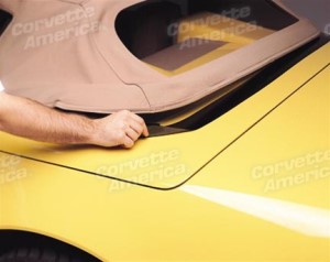 Deck Lid Protector. Softtop Black 63-67