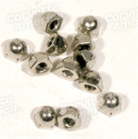 Seat Hinge Cover Acorn Nuts. 12 Piece 78-82
