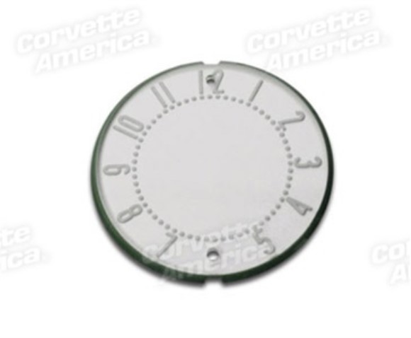 Clock Face W/Numbers. 58-62