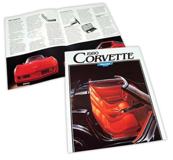 Sales Brochure. Corvette 80