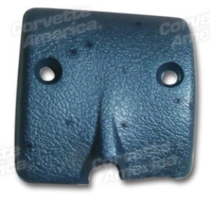 Inside Mirror Bracket Cover. Coupe Bright Blue 67