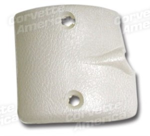 Inside Mirror Bracket Cover. Coupe White 67