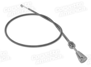 Air Inlet Control Cable W/Knob. 61-62