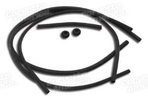 Washer Hose Set. W/Grommet W/O Air Conditioning 63-67