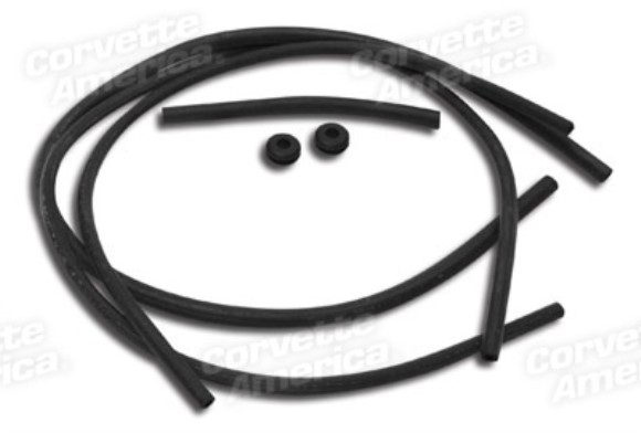 Washer Hose Set. W/Grommet W/O Air Conditioning 63-67
