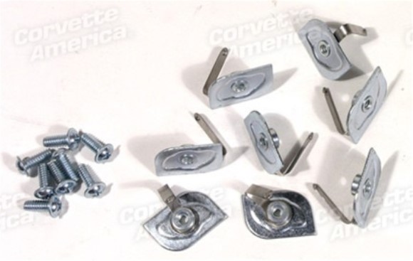 Decklid Molding Clips & Screws. 56-62