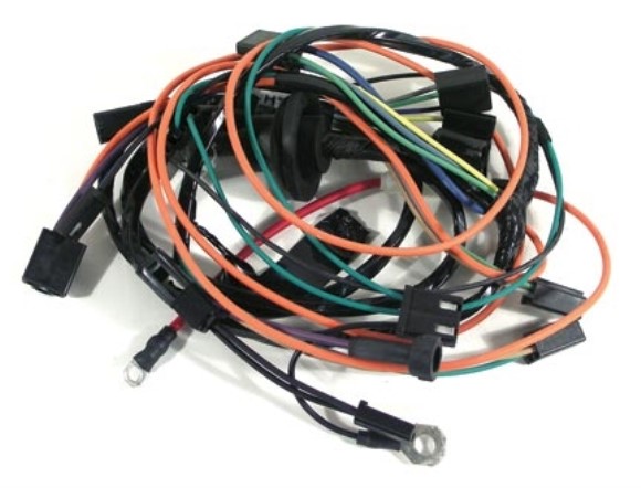 Harness. Air Conditioning W/Heater Wiring 72-73