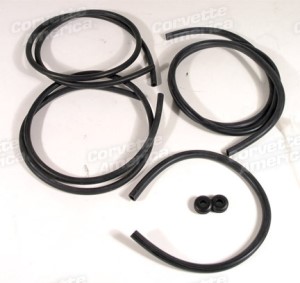 Washer Hose Set. W/O Air Conditioning 71-72
