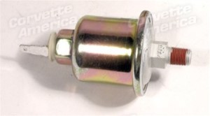 Oil Pressure Gauge Sensor. 1 Blade - 84 Late 84-88