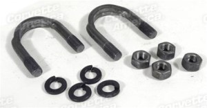 Driveshaft U-Joint U-Bolt With Washers And Nuts. 10 Piece 53-82