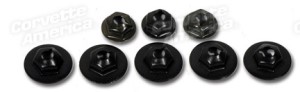 Outer Heater Box Cover Nuts. 8 Piece 63-67