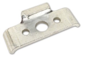 Convertible Top Rear Latch Retainer. 63-67