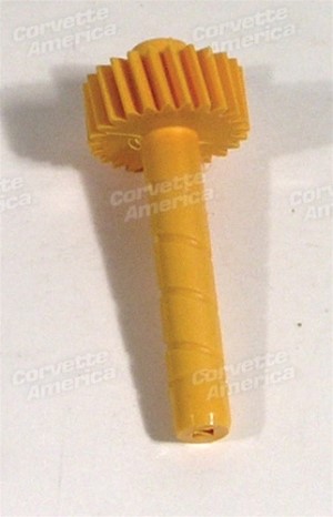 Speedometer Drive Gear. 24 Tooth Yellow 61-81