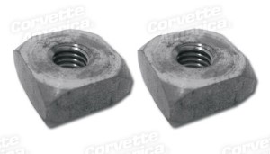 Radiator Lower Support/Body Mount Nuts. Square 63-82