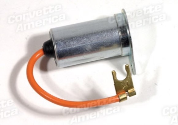 Ignition Coil Capacitor W/Bracket. 327 63-67