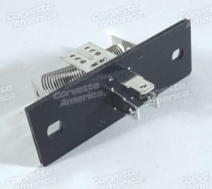 Heater Blower Motor Resistor W/O Air Conditioning 63-79