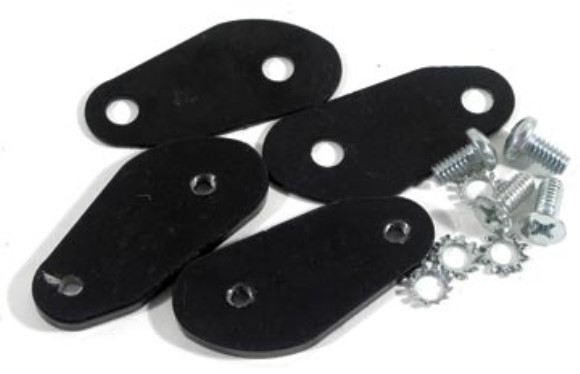 Convertible Top Front Bow Retainer Plate Kit. 63-67