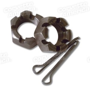 Spindle Nut & Cotter Pin. 53-82
