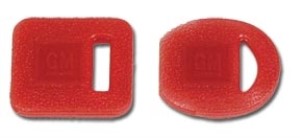 Key Head Covers. Red - Square & Oval 