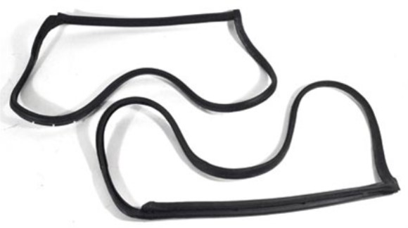 Weatherstrip. T-Tops - 68-69 Replacement - 1977 Early Latex 68-77