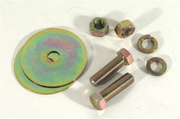 Seat Belt Bolt Kit. Gold Finish 2 Required 53-96