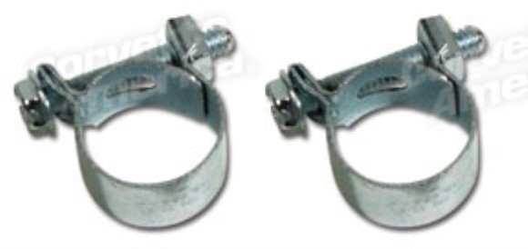 Expansion Tank To -T- Fitting Hose Clamps. 63-67