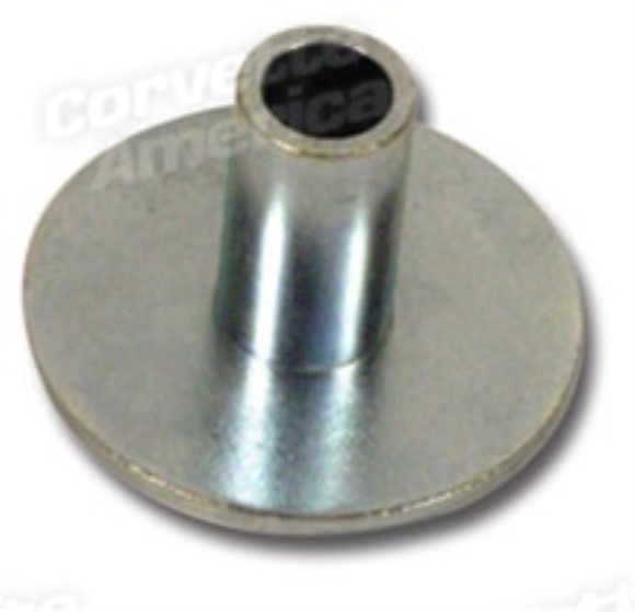 Side Exhaust Pipe Rear Cushion Retainer. 65-67