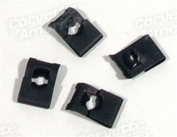 Rear Quarter Panel U-Nuts. Convertible 4 Piece Set 63-67