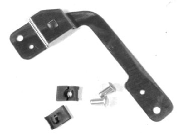 Fuse Block Mounting Plate. W/Rivets 63-67
