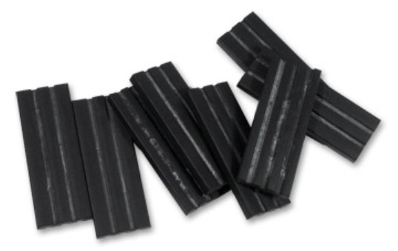 Body Mount Pads. Rubber Ribbed 8 Piece 53-62