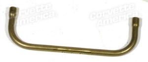 Carburetor Vent Tube. Brass 2X4 Rear 56-61