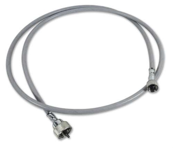 Cable. Gray Case - 61 Inch - 60-62 Speedo Exc. Muncie, 60-61 Tach 60-62