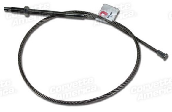 Park Brake Cable. Front Stainless Steel 67-82
