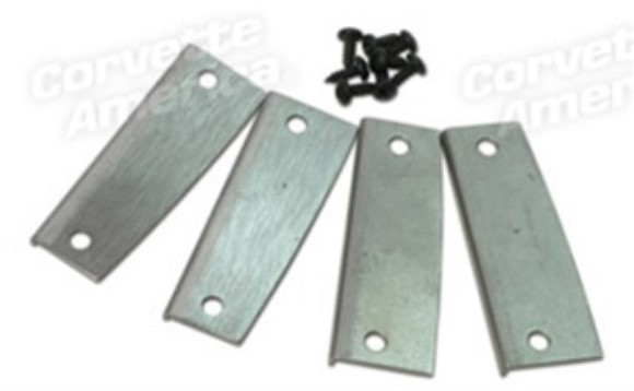 Seat Back Metal Retainers. 4 Piece Set 68-78