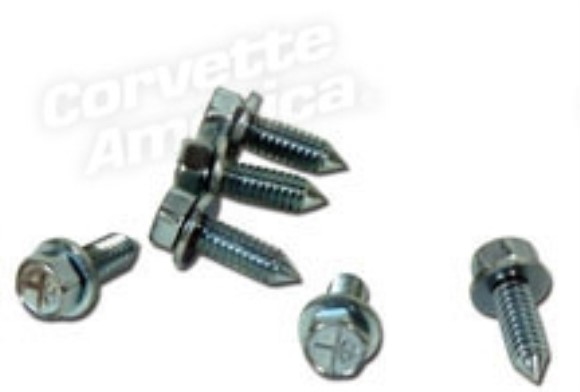 Battery Access Cover Bolts. W/Air Conditioning 6 Piece 63-67