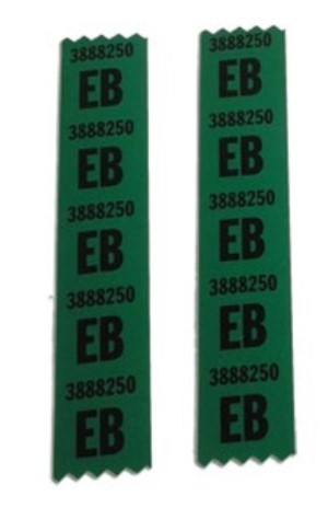 Labels. Front Coil Spring 396/427 Eb 65-67